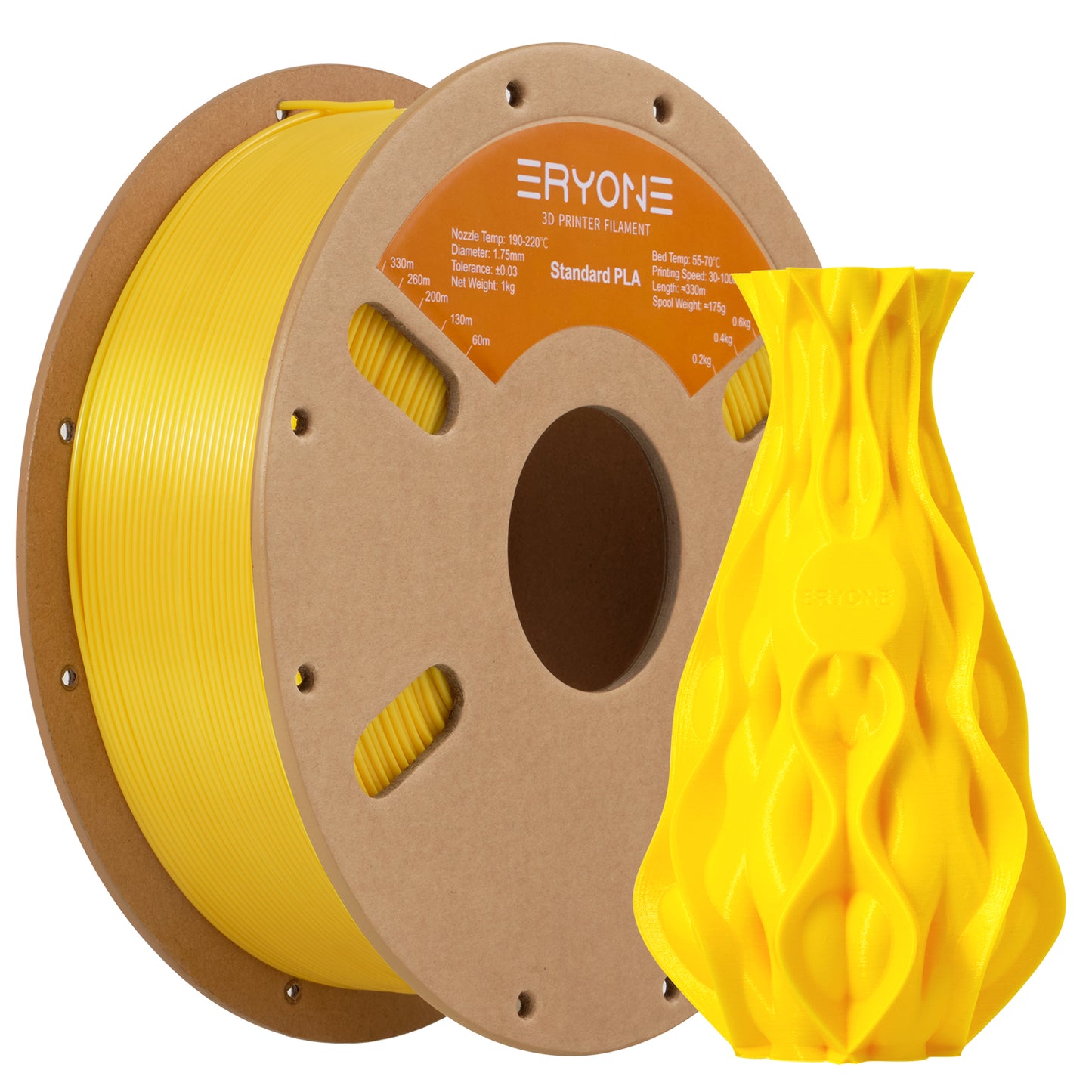 ERYONE Standard PLA+ 1KG 1.75mm 3D Filament