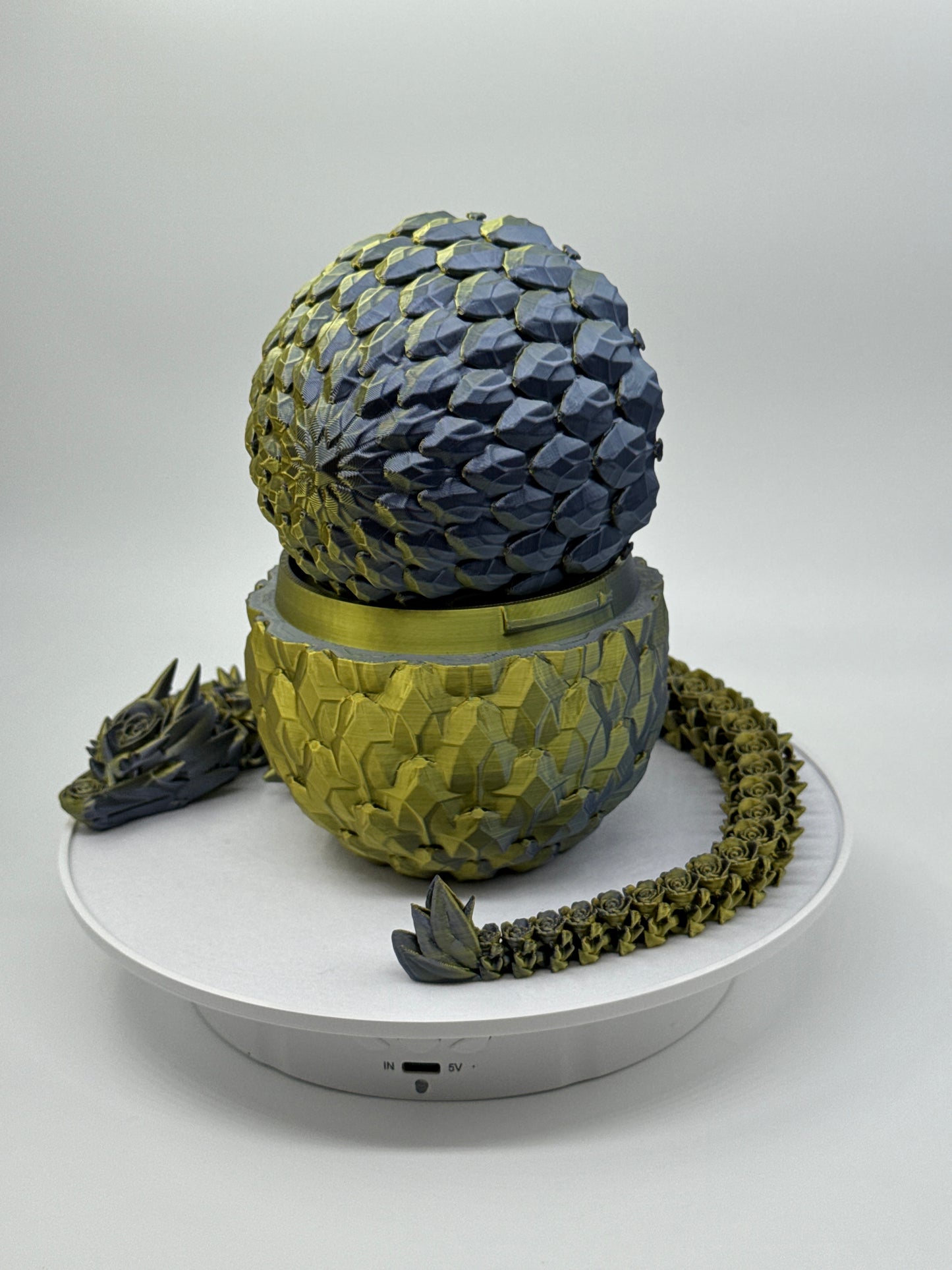 Rose Dragon + Dragonscale Egg (Small)