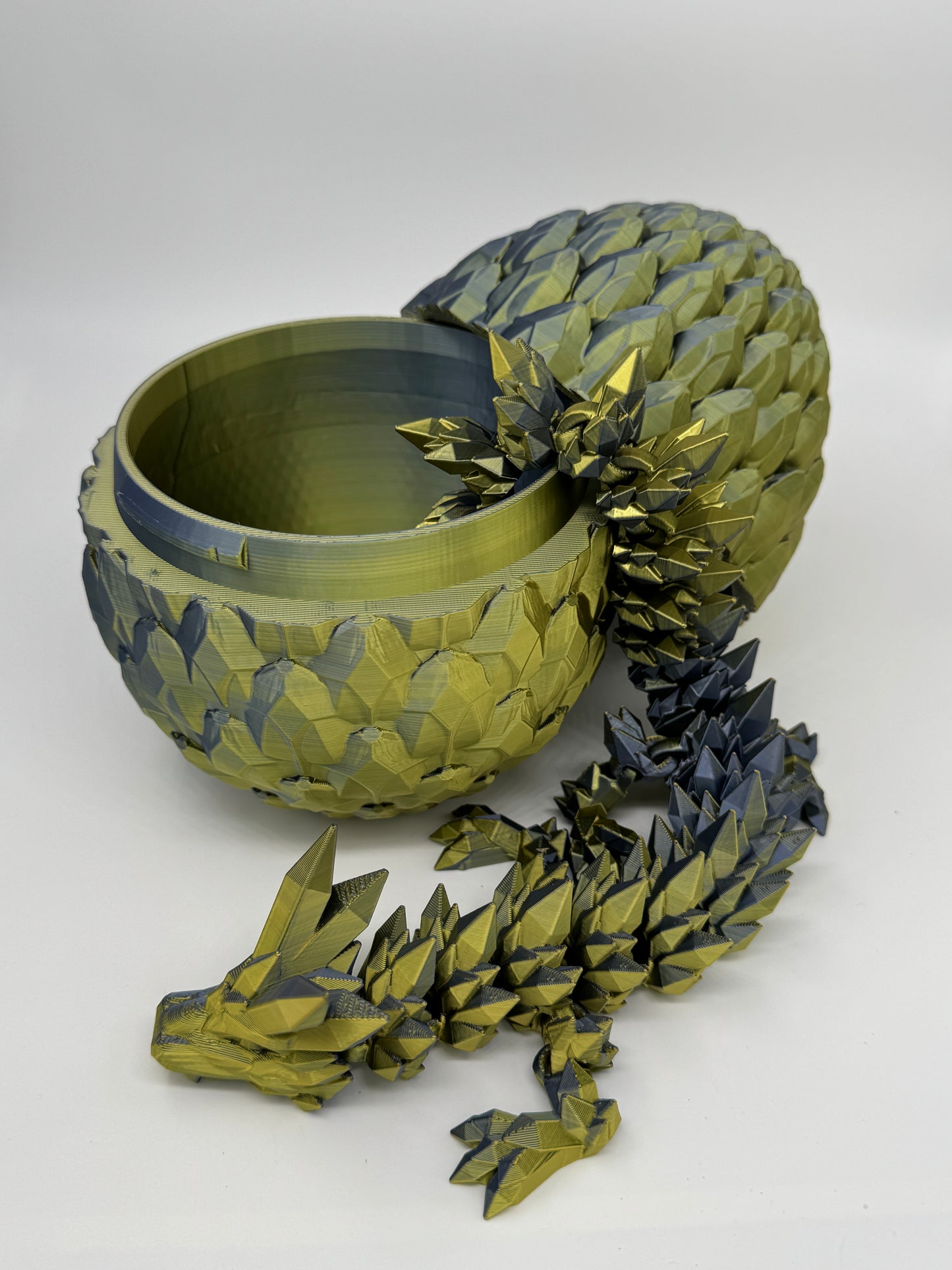 Crystal Dragon + Dragonscale Egg (Medium)