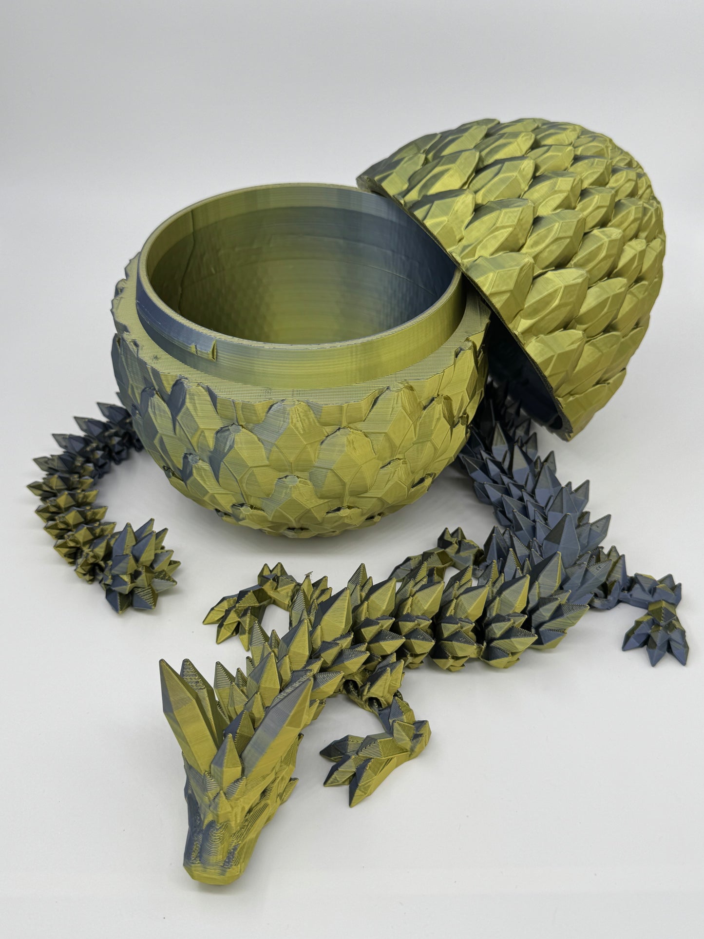 Crystal Dragon + Dragonscale Egg (Medium)