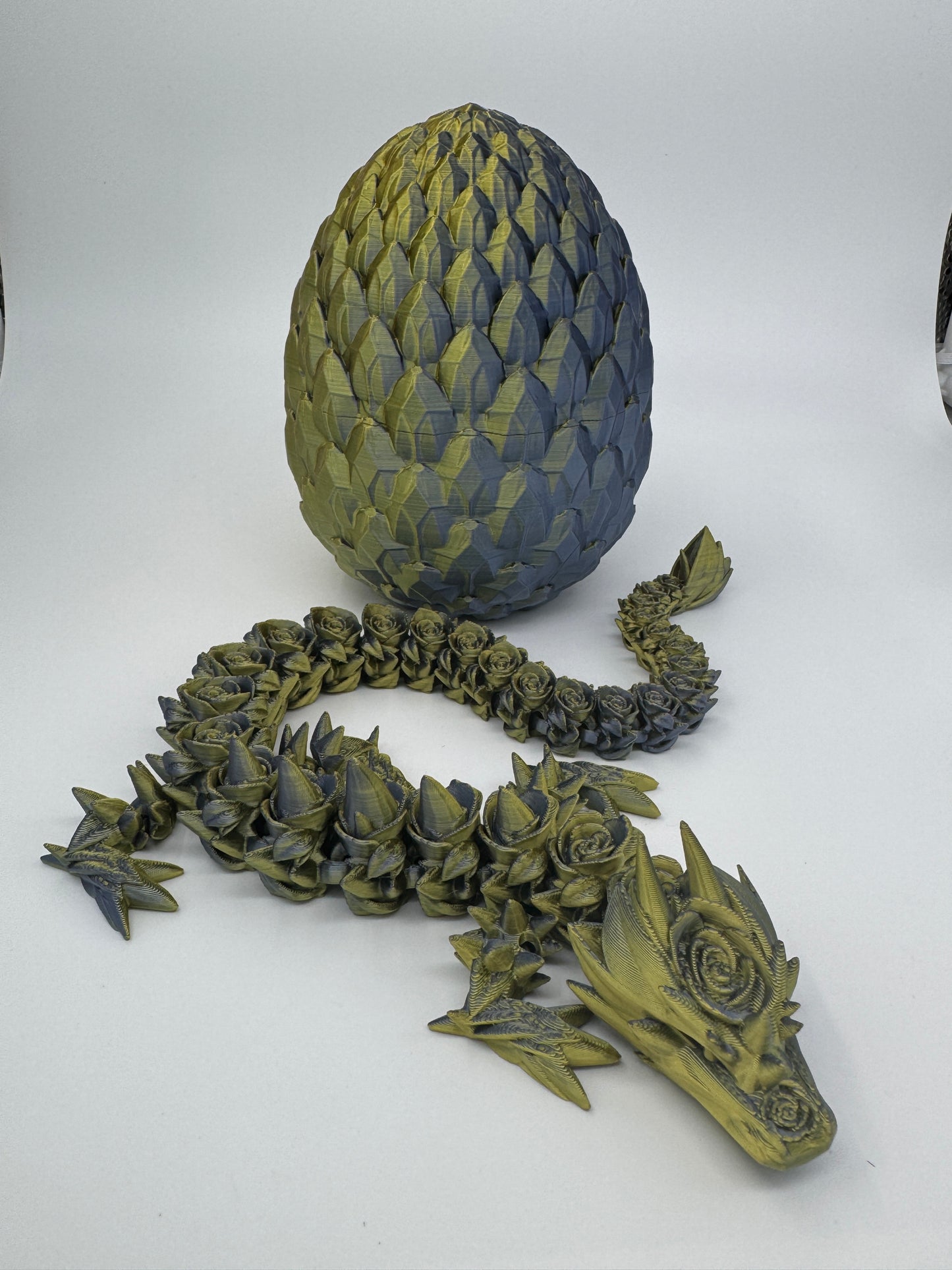 Rose Dragon + Dragonscale Egg (Small)