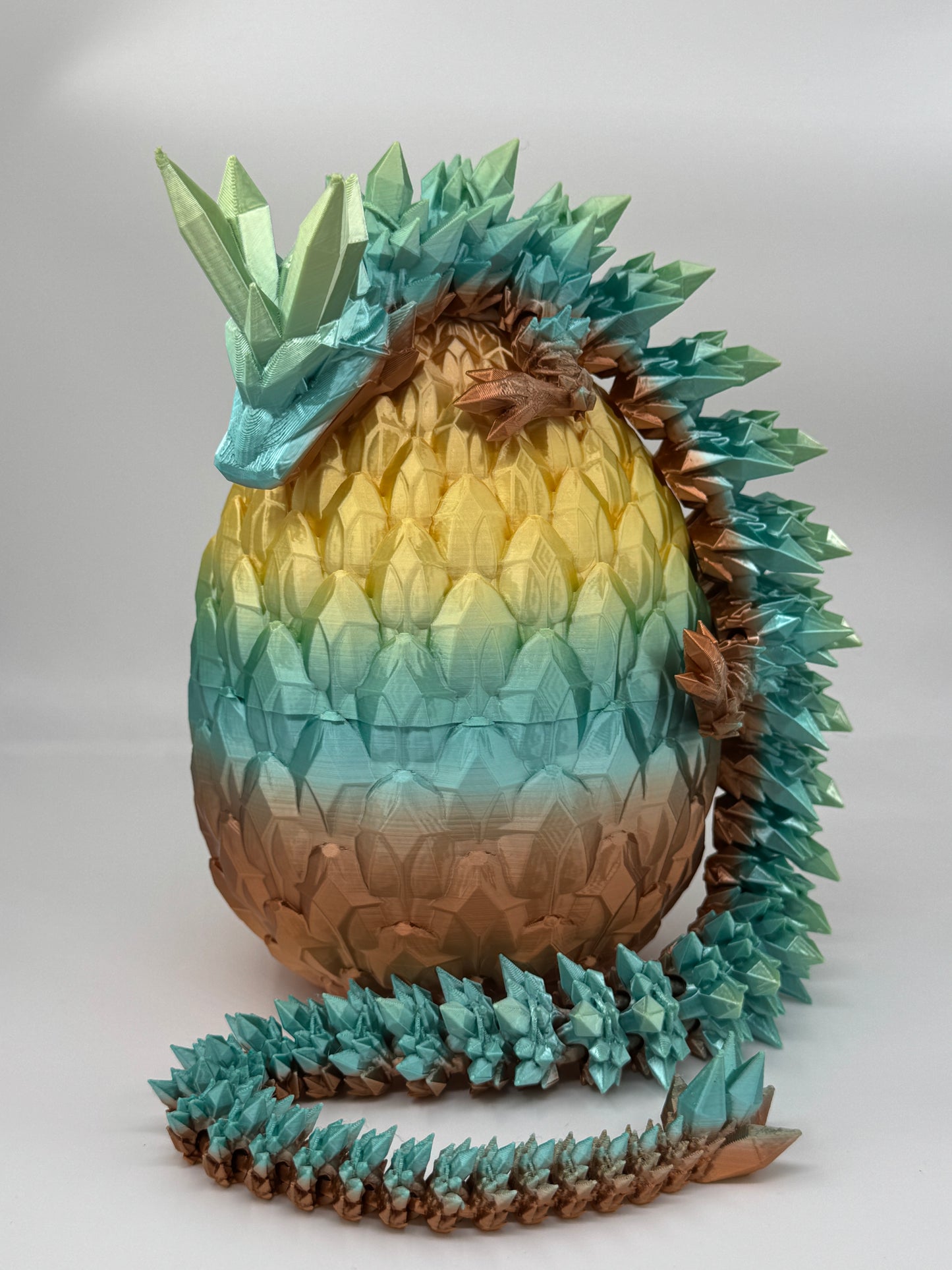 Crystal Dragon + Dragonscale Egg (Medium)