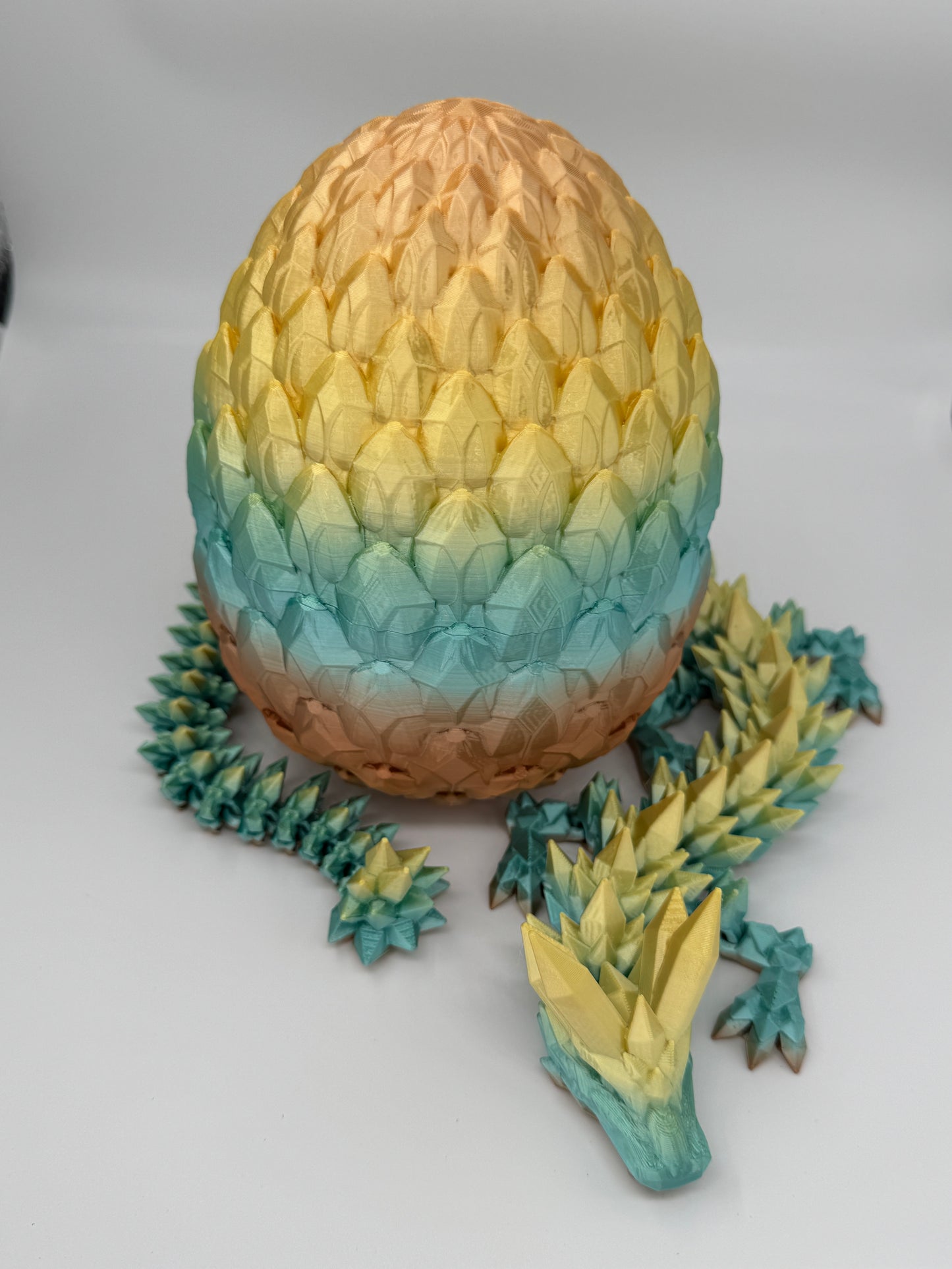 Crystal Dragon + Dragonscale Egg (Medium)