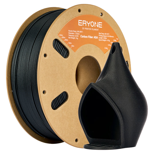 ERYONE ASA Carbon Fiber 1KG 1.75mm 3D Filament - Black