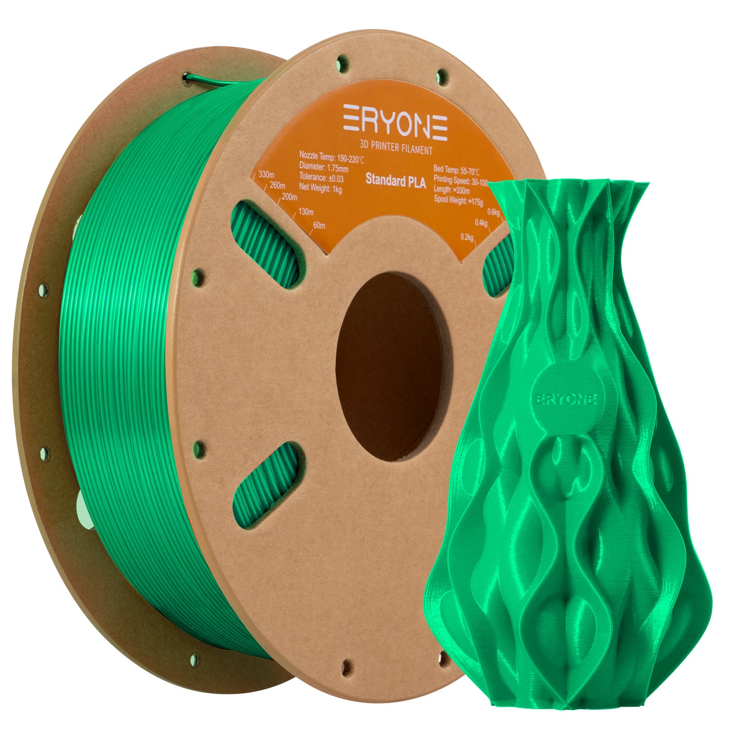 ERYONE Standard PLA+ 1KG 1.75mm 3D Filament