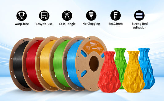 ERYONE Standard PLA+ 1KG 1.75mm 3D Filament