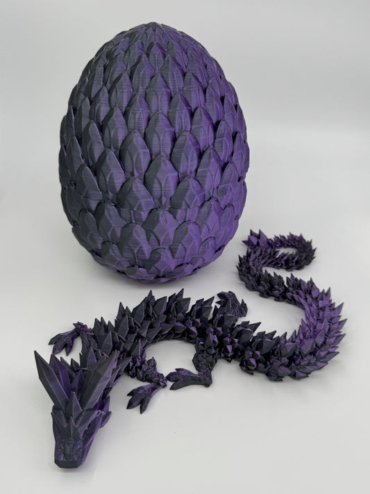 Crystal Dragon + Dragonscale Egg (Medium)