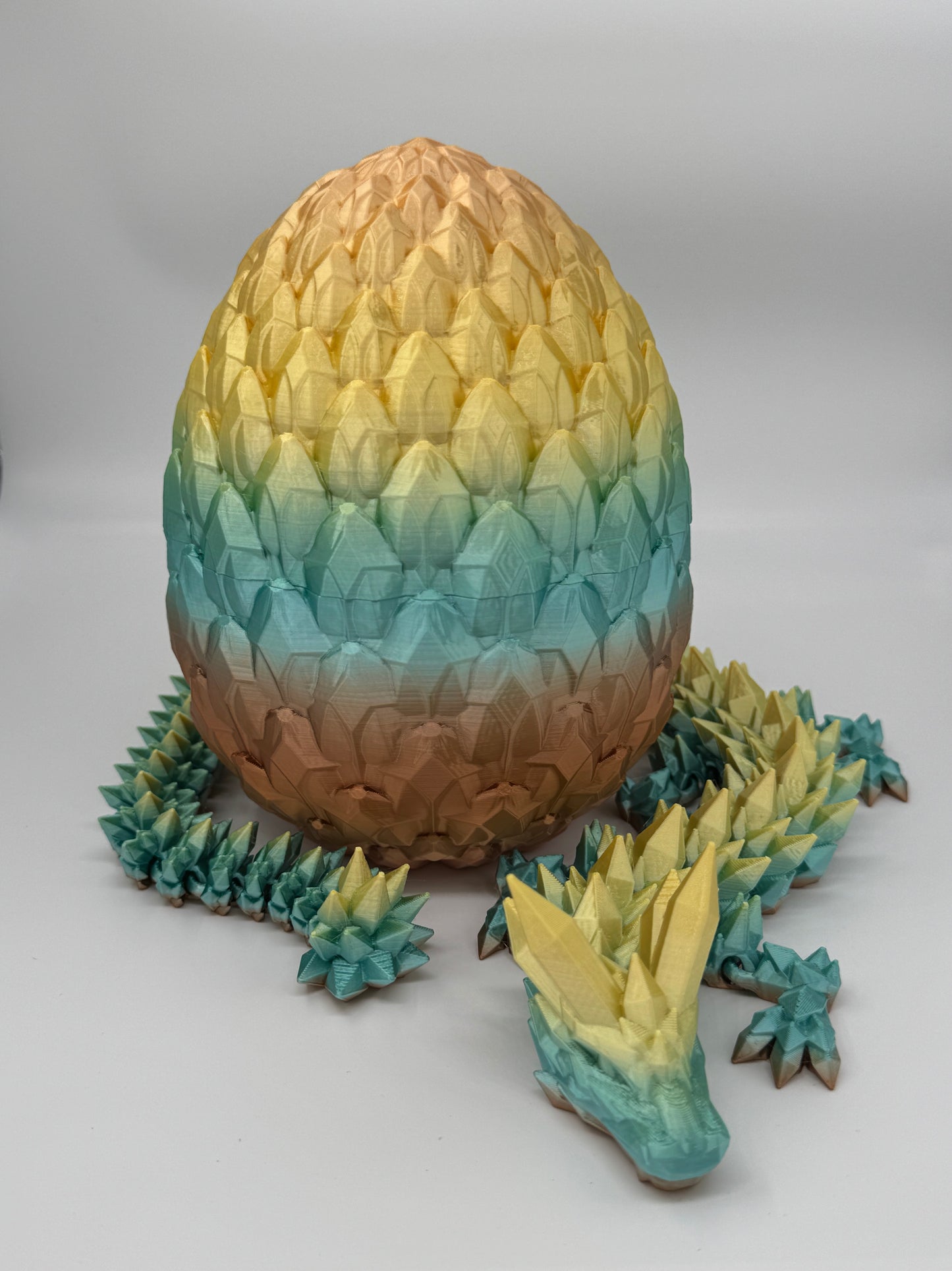 Crystal Dragon + Dragonscale Egg (Medium)